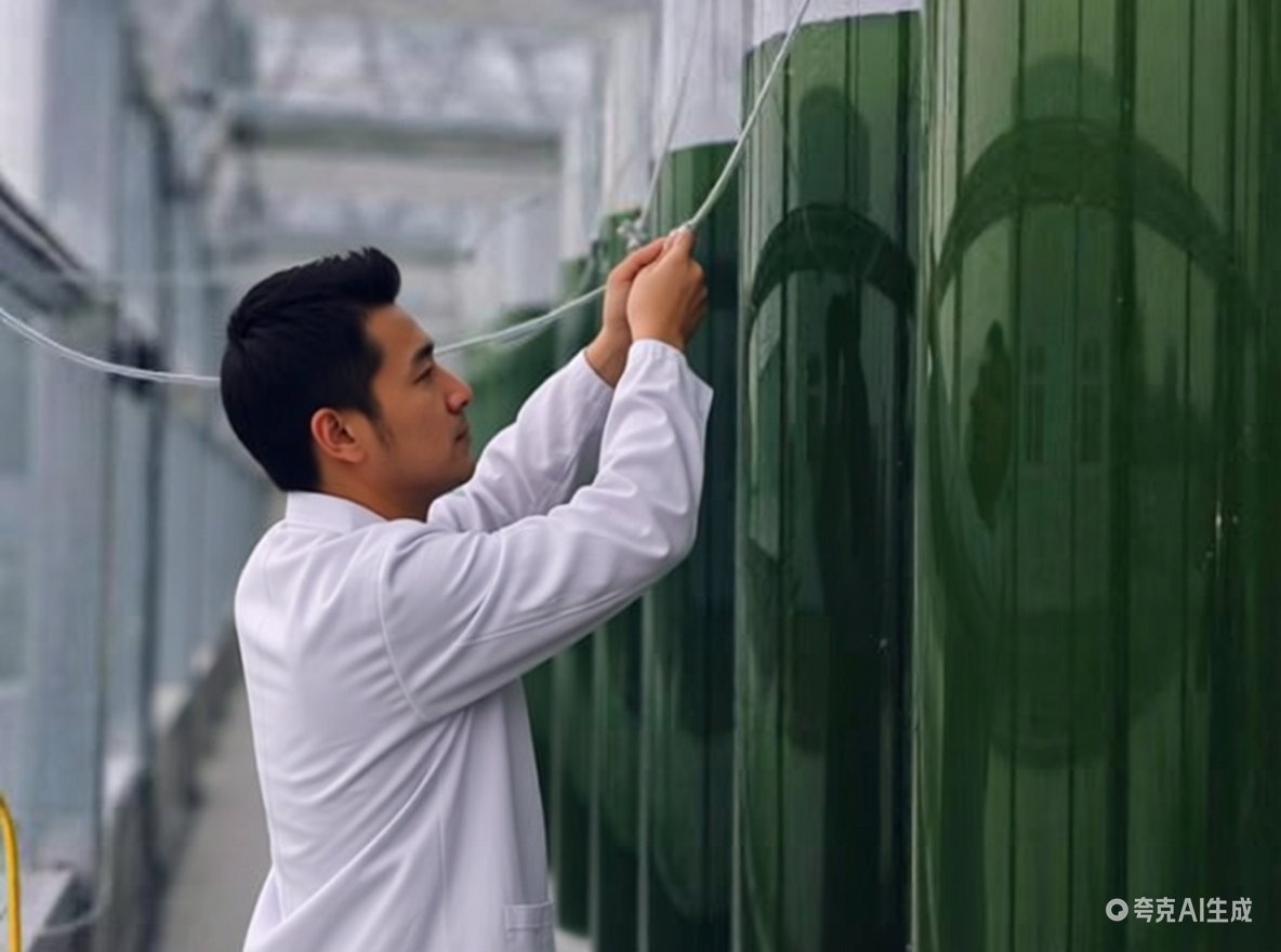 酶制剂产品展示,透明容器装酶粉,白色背景,专业生化酶制品包装